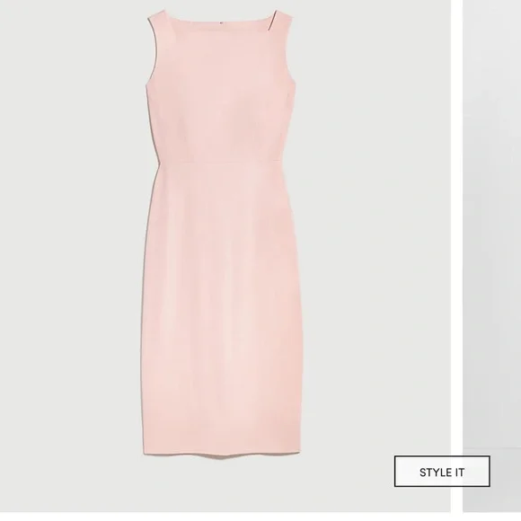 Ann Taylor Blush Midi Dress - Picture 4 of 7